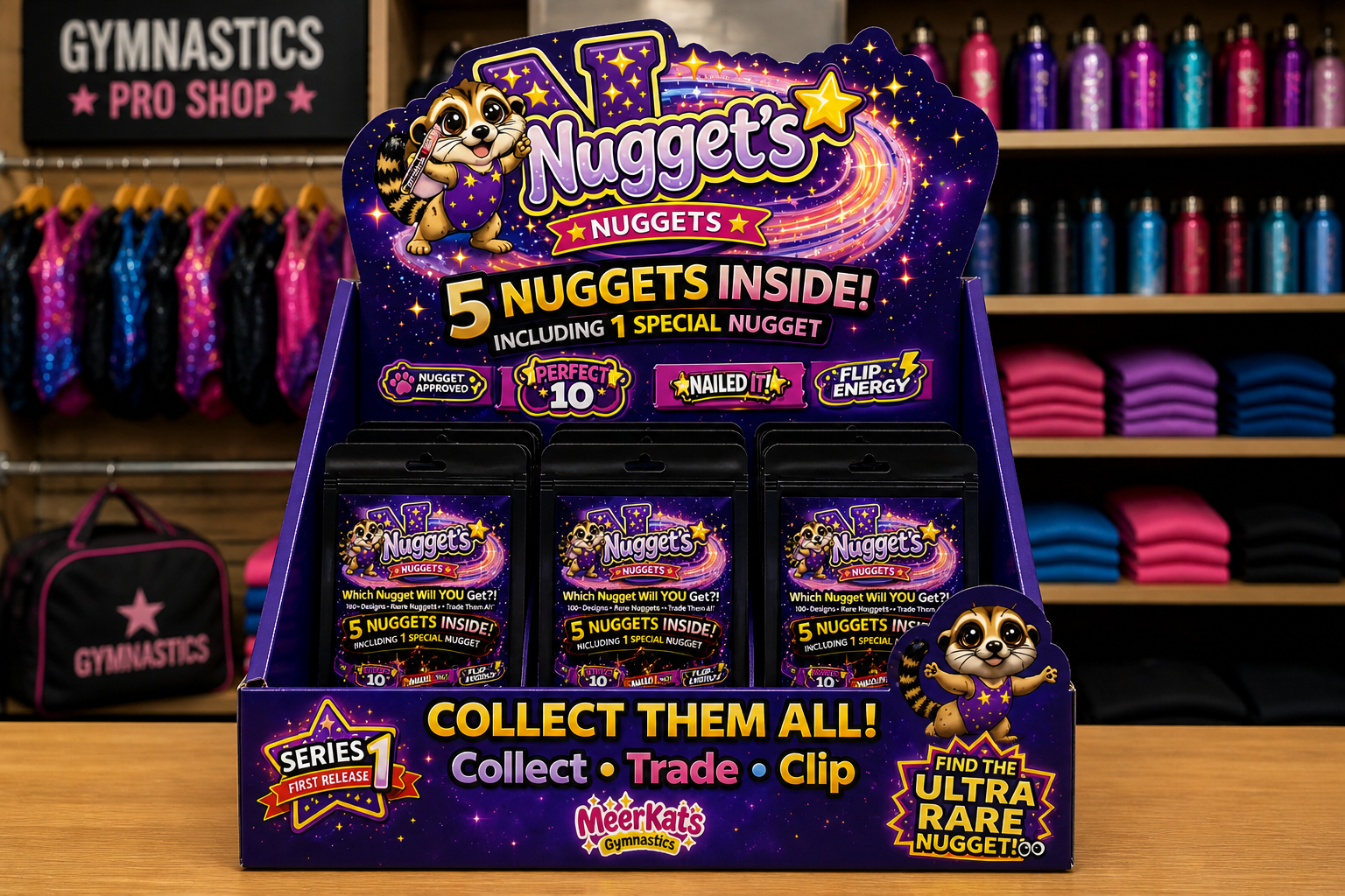 Nugget's Nuggets™ | Gymnastics Clips, Collectibles & Accessories