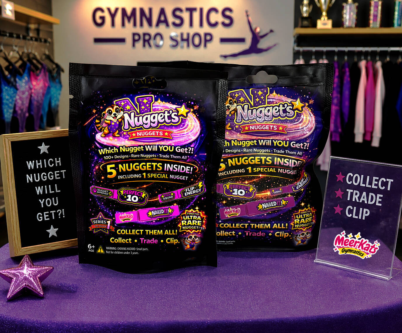 Nugget's Nuggets™ | Gymnastics Clips, Collectibles & Accessories